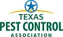Texas Pest Control Association logo, representing pest management standards and services in Henderson County, Texas.