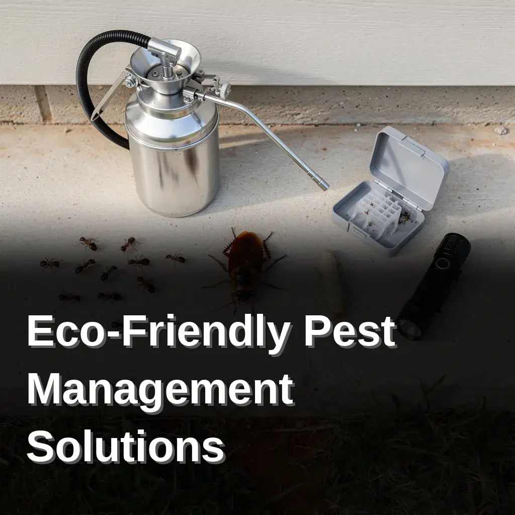 Technician applying eco-friendly pest control at a family home