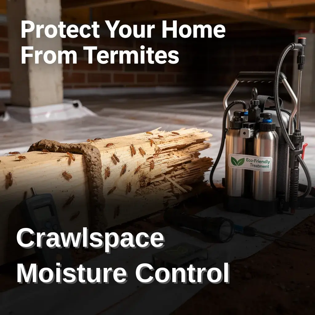 Crawlspace Moisture Control and Wood-Destroying Insect Defense in Huntsville & Madisonville TX: Expert Solutions for
