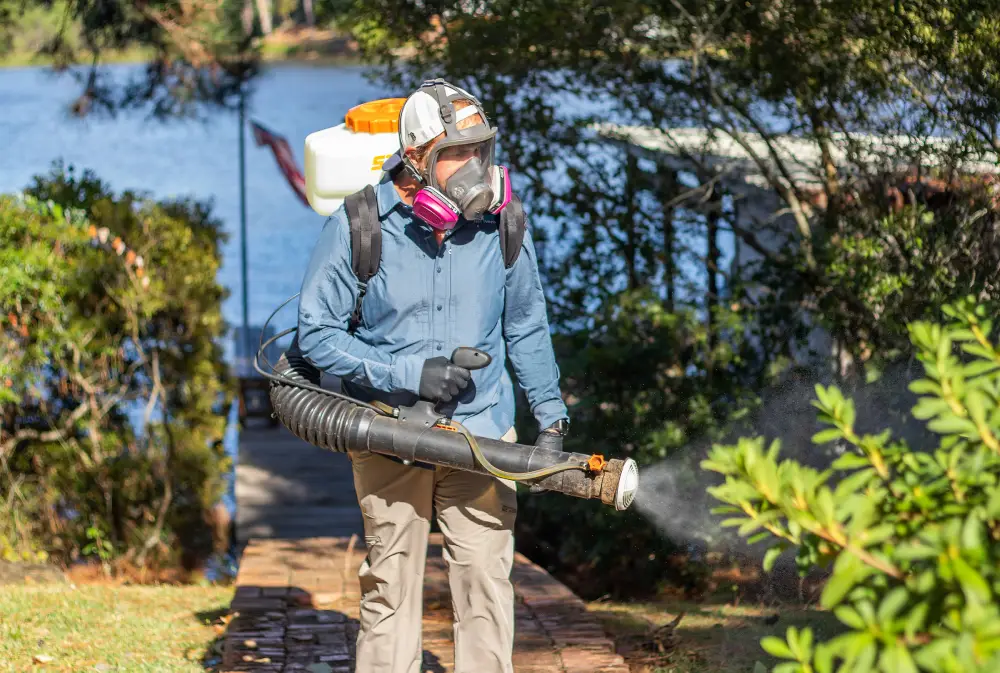 Pest control operator misting - Backyard Mosquito Misting and Yard Defense