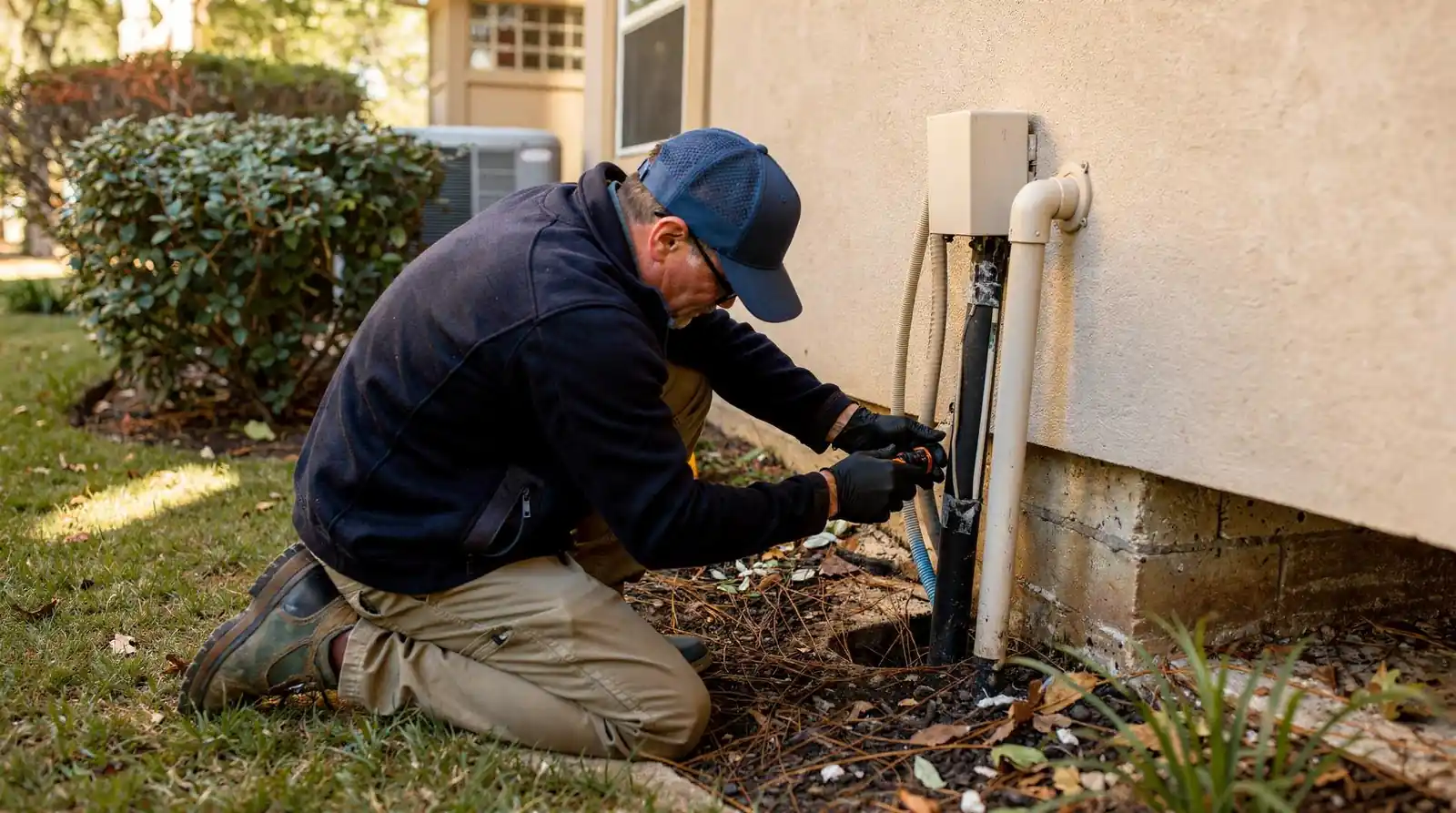 Rattlesnake management in Palestine starts with inspecting the property, not spraying blind. Trained technicians identify