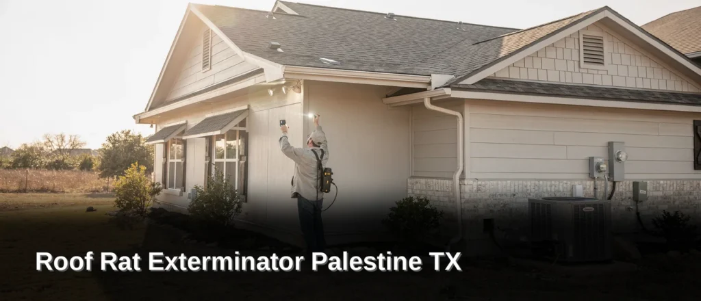 Extreme temperature swings drive roof rats into Palestine attics year-round. Palestine summers push past 95