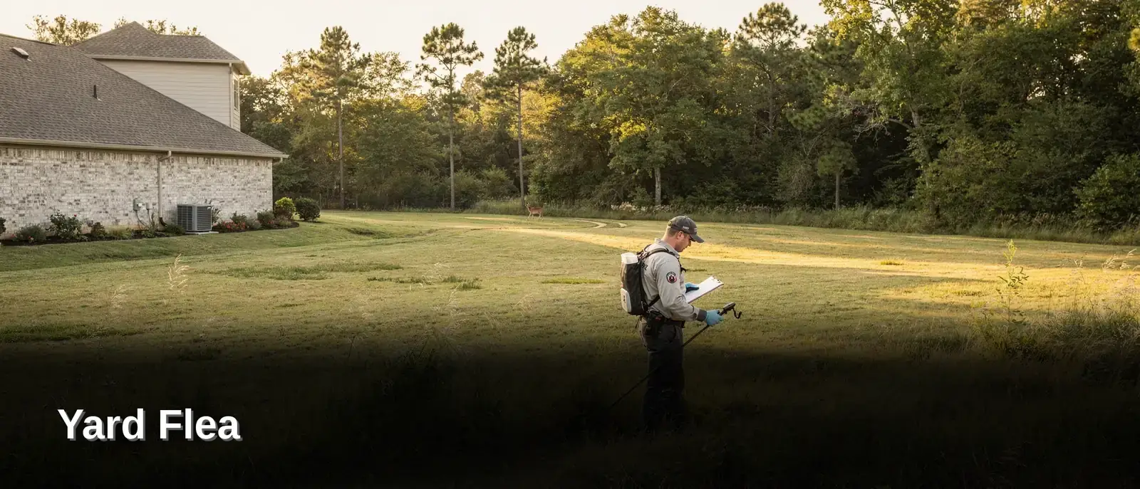 Wide-open acreage properties near Madisonville create ideal conditions for fleas and ticks to thrive. Wooded
